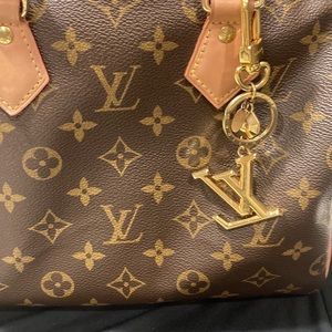 Authentic Louis Vuitton Facettes Bag Charm and Key Holder